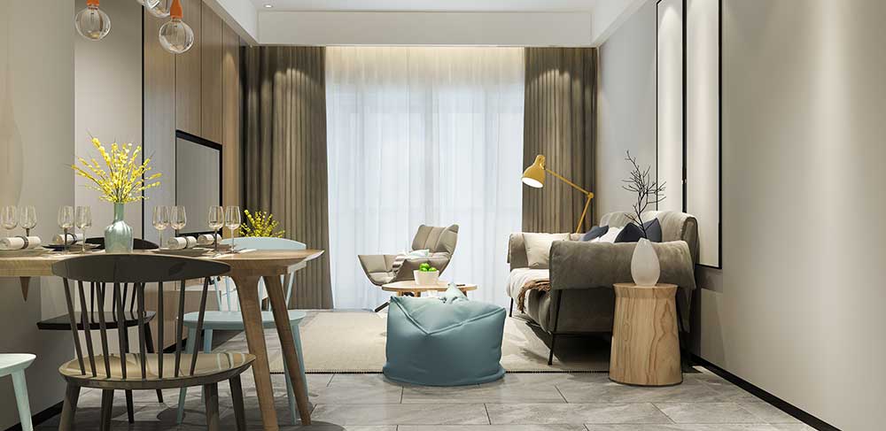 Hiranandani Group completed project interior living room